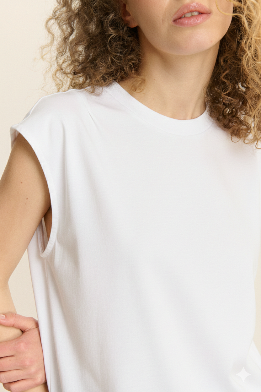 T-Shirt Vivi - Blanc