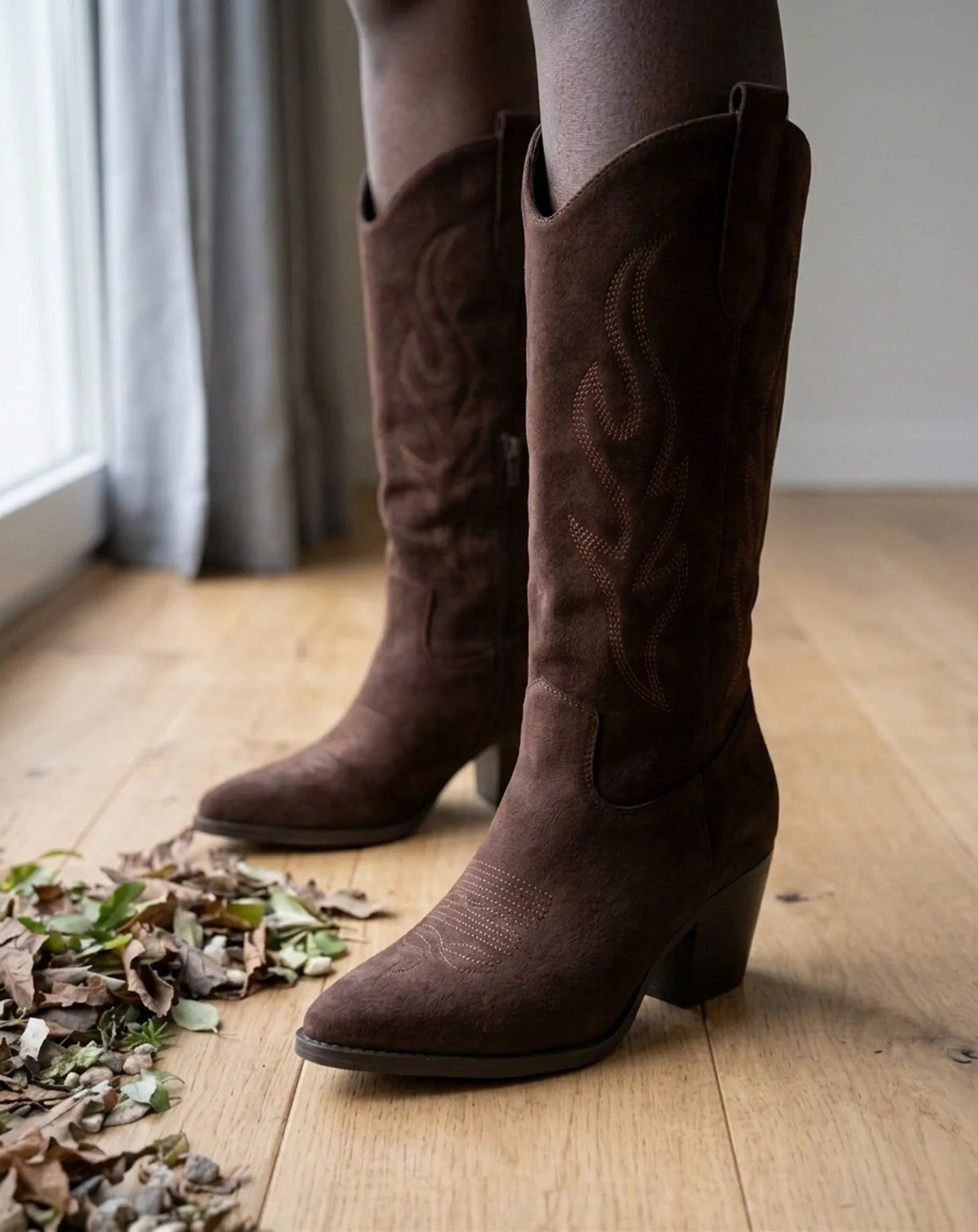 Cowboylaarzen Vanina - Chocoladebruin