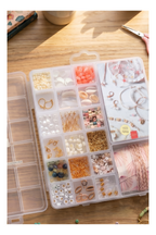 Maxi Piña Colada Box - 20 Compartments Beads & Findings For Jewelry Making