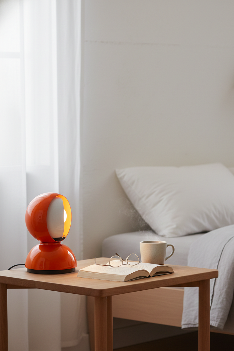Table Lamp - Eclisse - Orange
