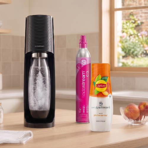 Pack - Máquina Terra Noire + 1 Botella Fusible + Lipton Ice Tea Concentrado Sabor Melocotón 440ml
