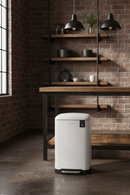 Poubelle Pédale - Blanc - 20L/30L/40L