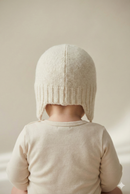 Bonnet Print Stars - Jude - Off White - 100% Cachemire