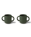 Lot De 2 Tasses Gene - Lapin Chasseur Vert