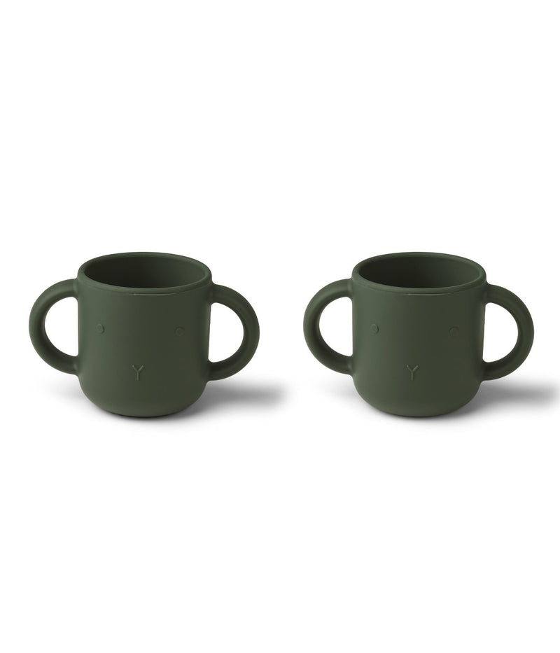 Lot De 2 Tasses Gene - Lapin Chasseur Vert