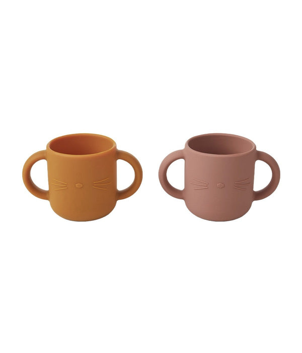 Juego De 2 Vasos Gene - Gato Rosa Oscuro