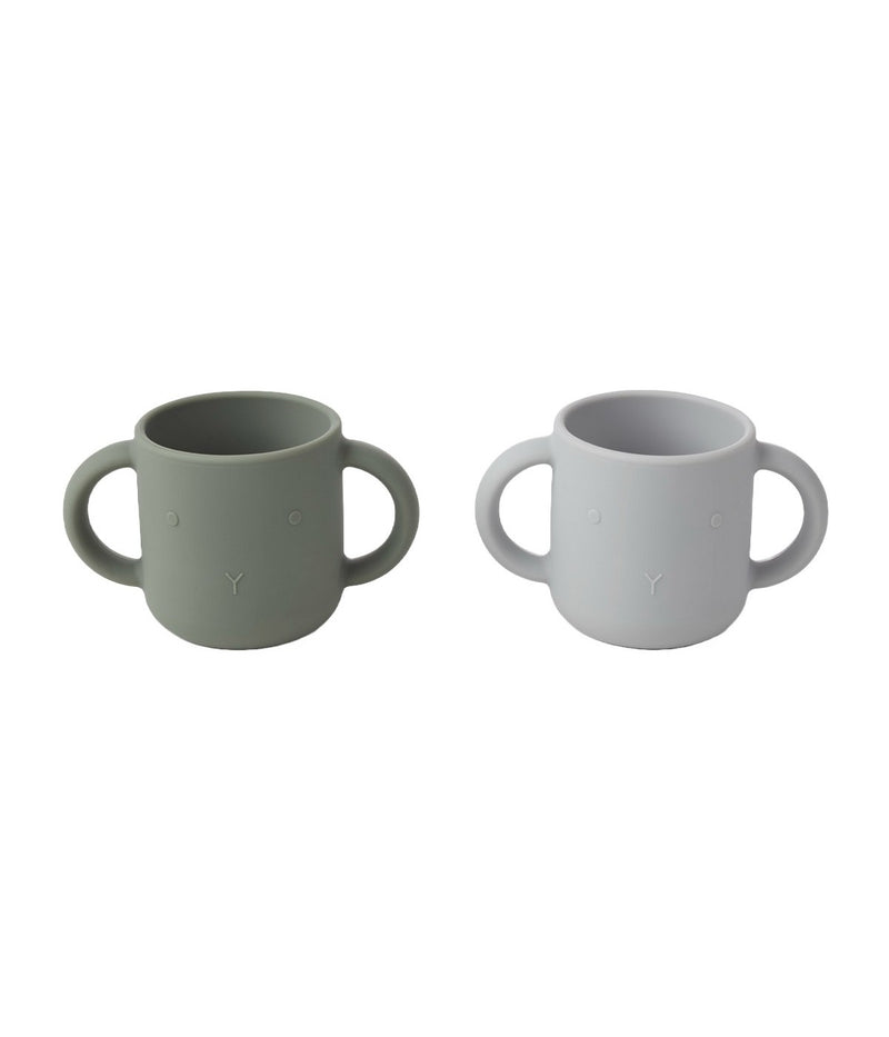 Lot De 2 Tasses Gene Cup - Lapin Faune Vert