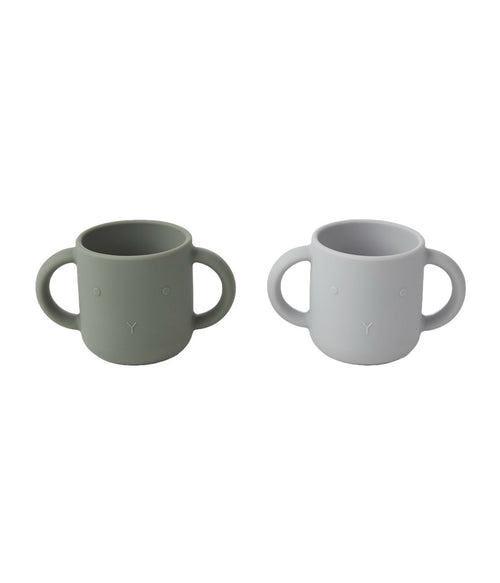 Lot De 2 Tasses Gene Cup - Lapin Faune Vert