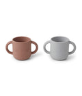 Set of 2 Gene Cup Mugs - Gray Dumbo Cat