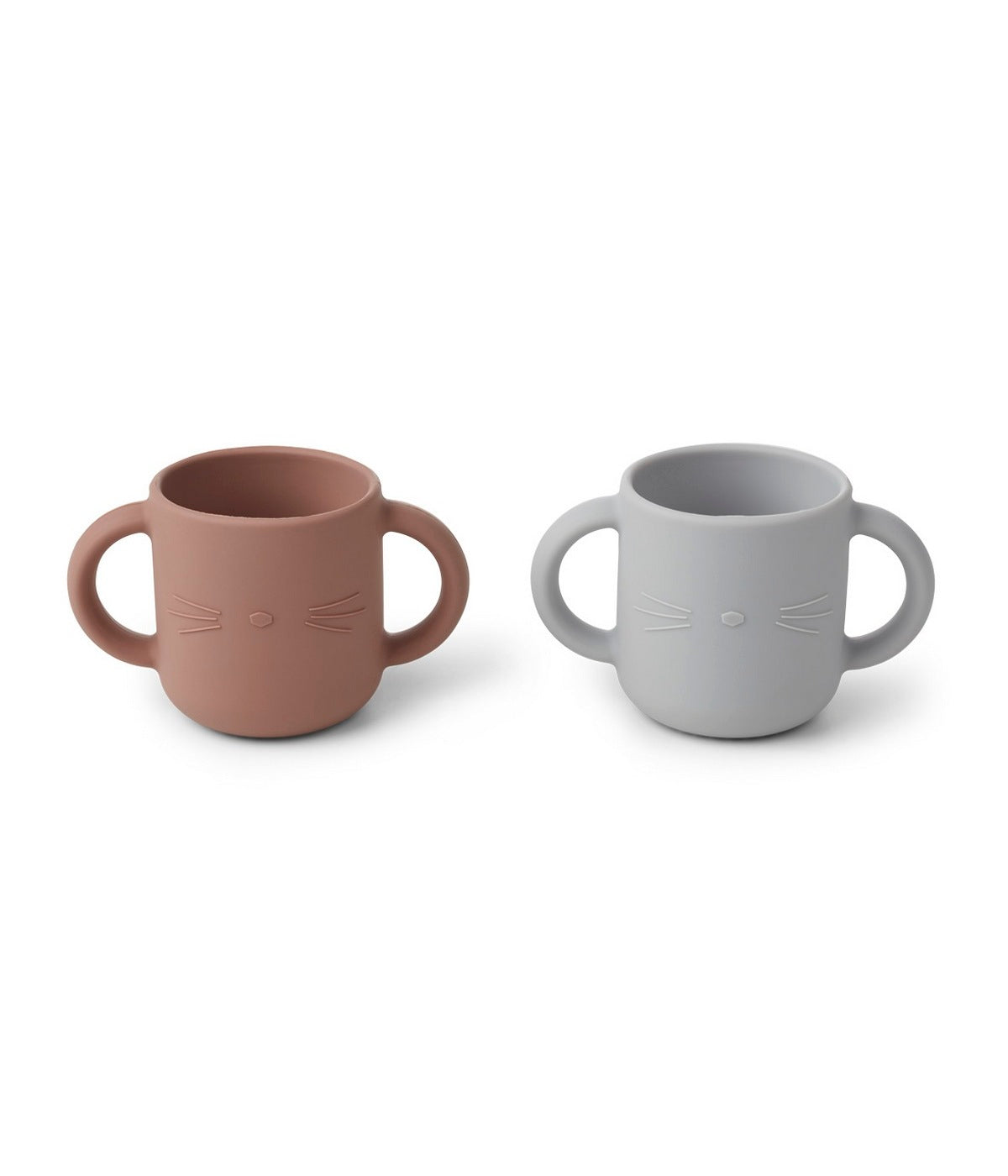 Set of 2 Gene Cup Mugs - Gray Dumbo Cat
