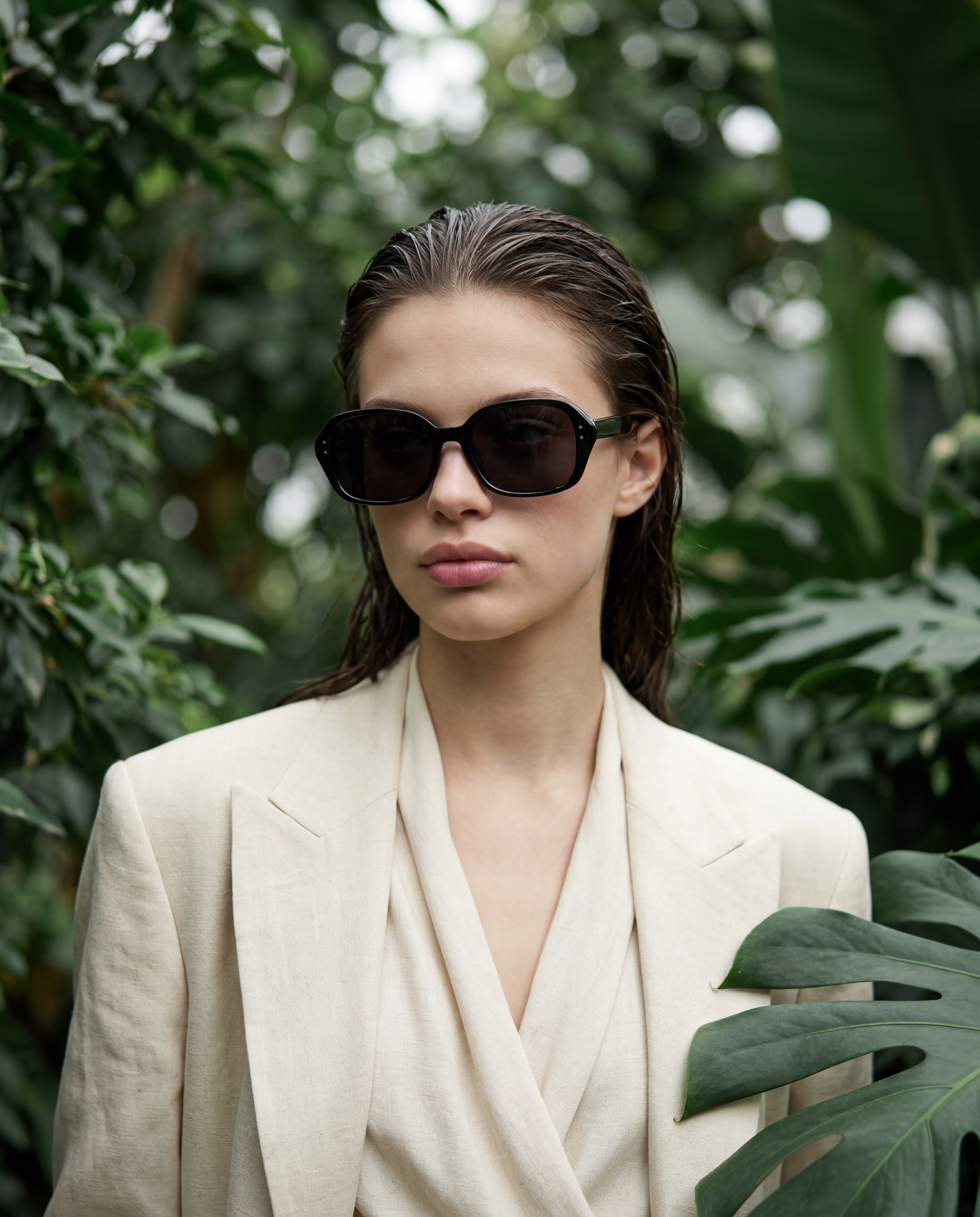Gafas de sol ámbar - Negro - Unisex