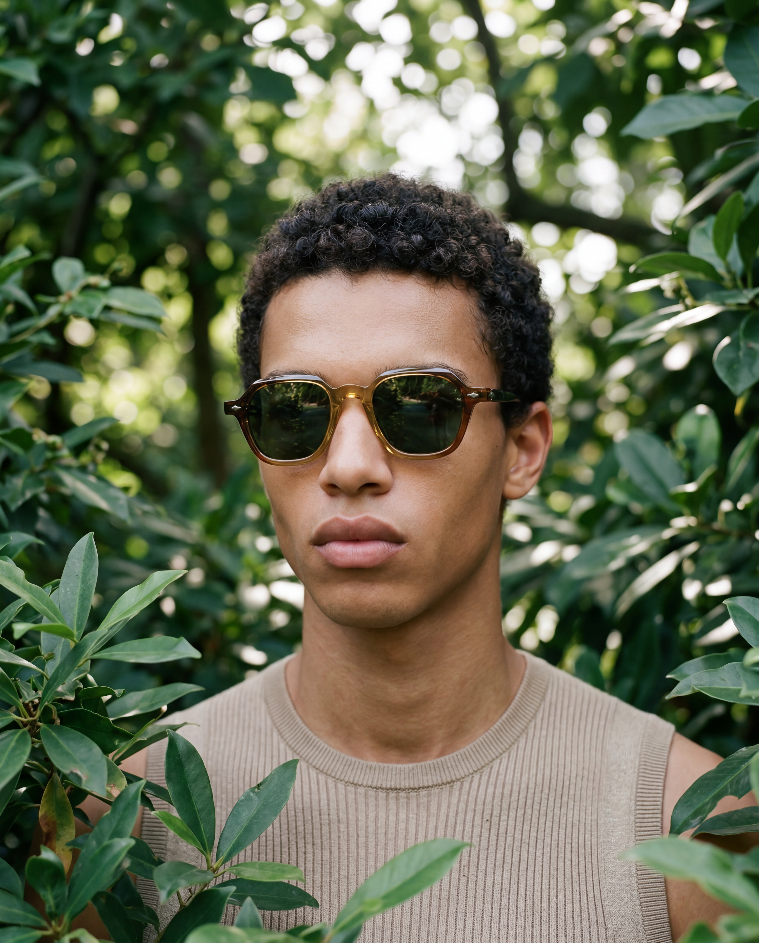 Barack Sunglasses - Brown - Unisex