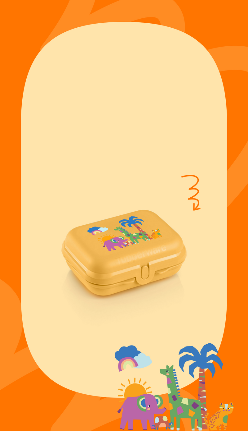 Boîte À Bêtises Petite Jungle - Jaune