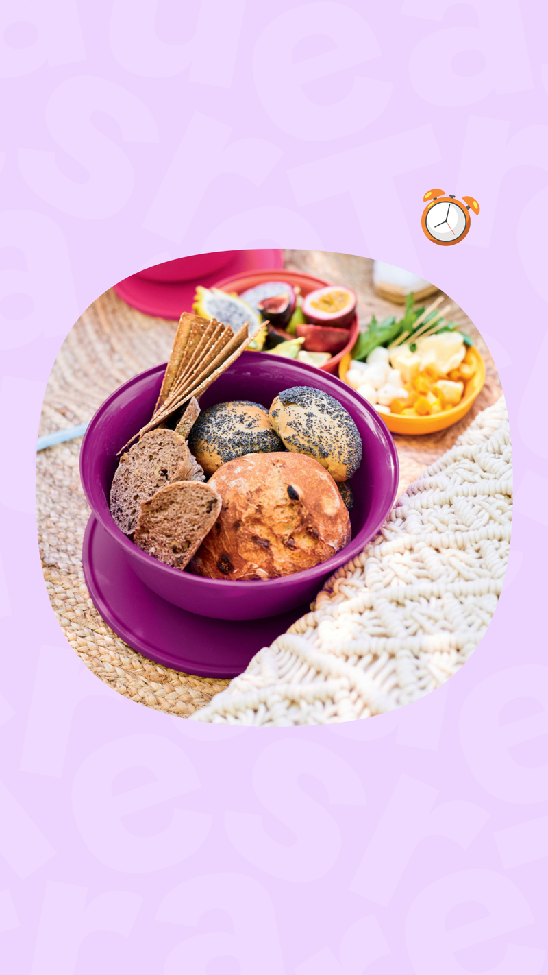 Saladier Aloha 7.5L - Prune