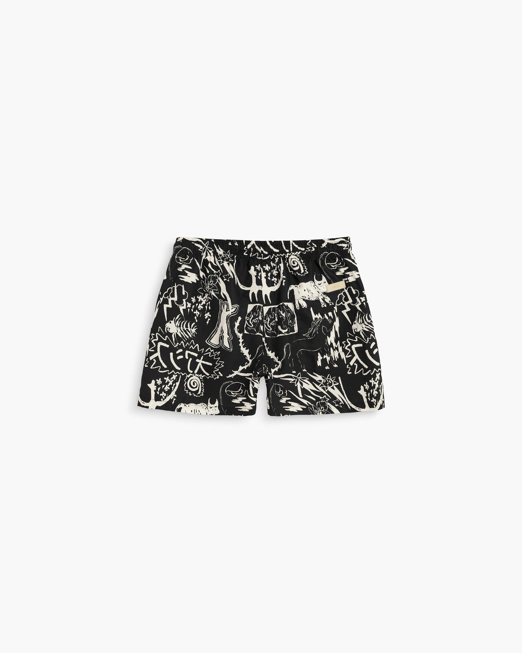 Short De Bain Gensou - Noir