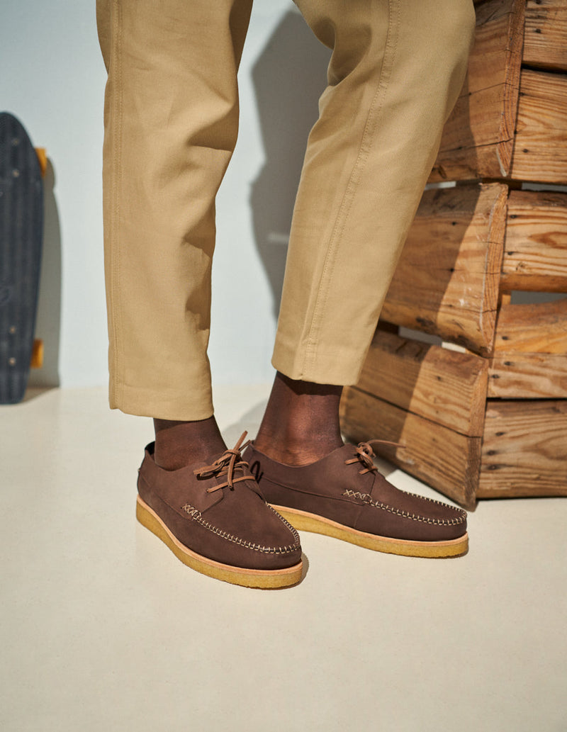 Chaussures Bateau Georges - Nubuck Brown