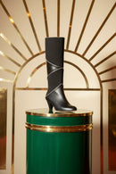 Germaimaine - Cuero y nobuk negro