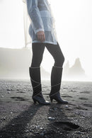 Germaimaine - Cuero y nobuk negro