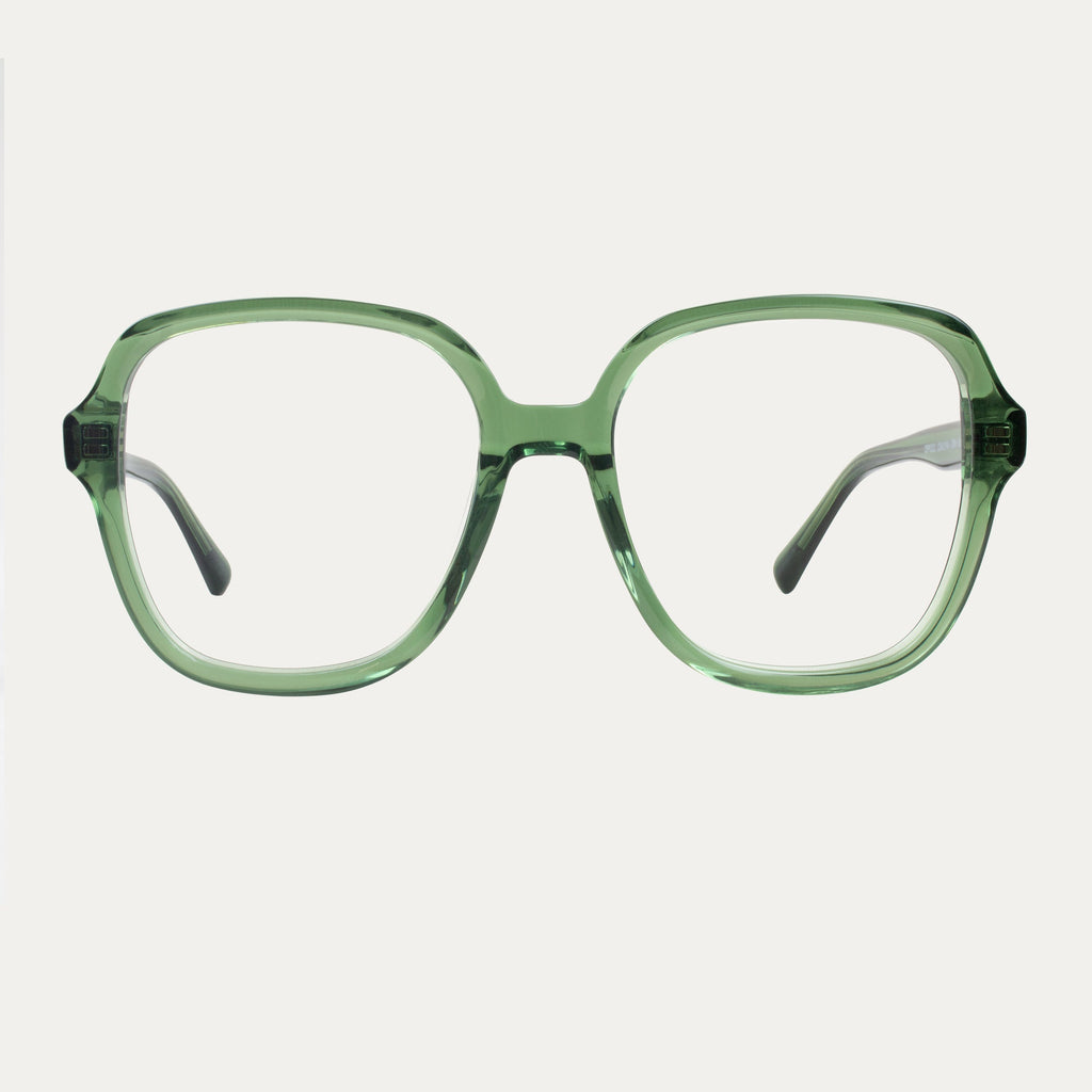 Gigi Green Prescription Glasses - Blue Light