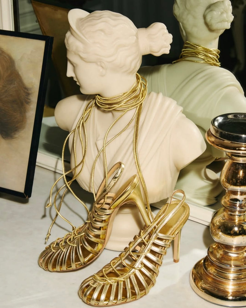 Gigi Pumps - Gold