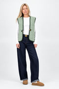 Gilet Sans Manche Mouton Varso - Vert