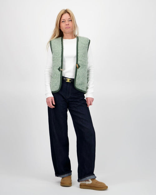 Gilet Sans Manche Mouton Varso - Vert