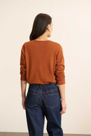 Gilet Tim - Noisette