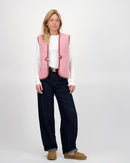 Gilet Sans Manche Mouton Varso - Rose