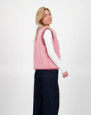 Gilet Sans Manche Mouton Varso - Rose