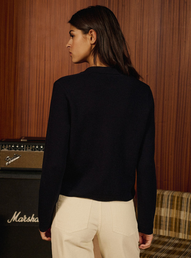 Gilet Melba - Marine