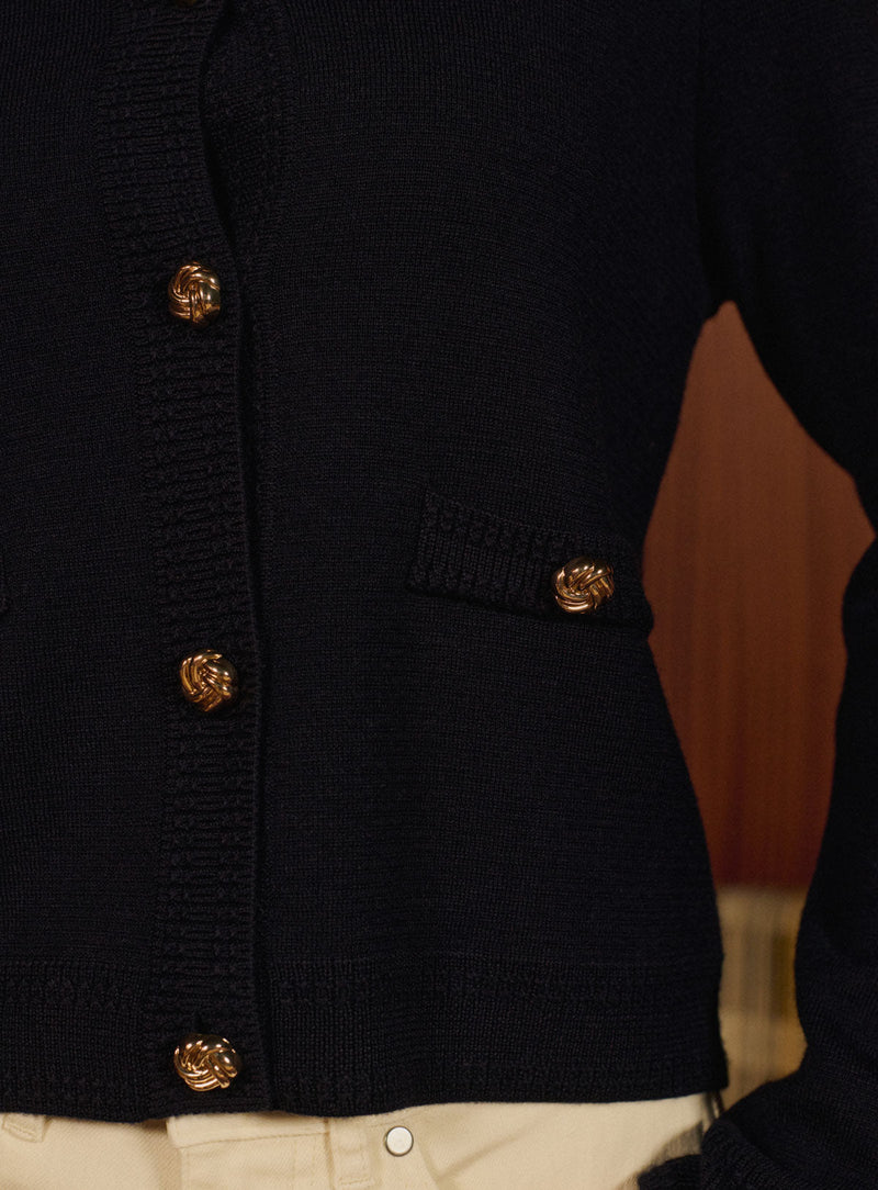 Gilet Melba - Marine