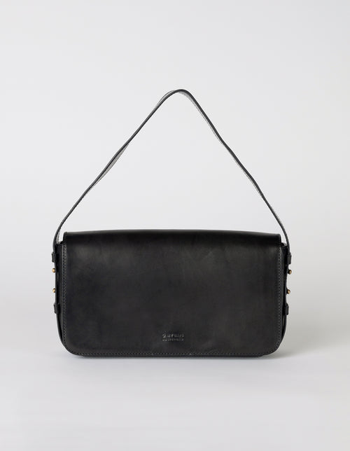 Bolso de hombro Gina Longuette - Negro