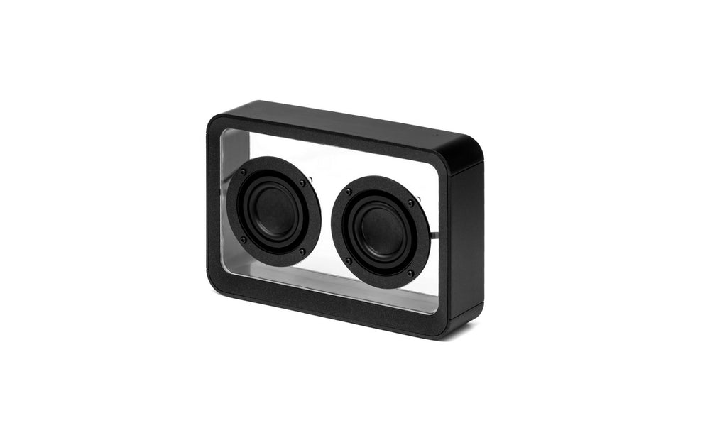 Enceinte Mage Bluetooth Transparente - Bois Noir