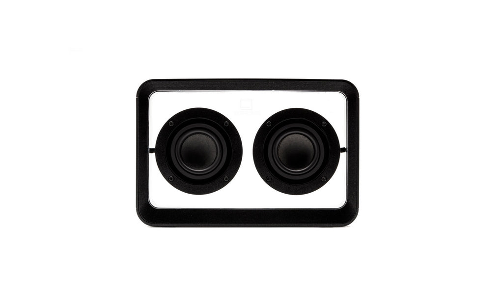 Enceinte Mage Bluetooth Transparente - Bois Noir