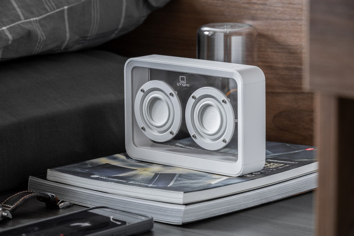 Enceinte Mage Bluetooth Transparente - Bois Blanc