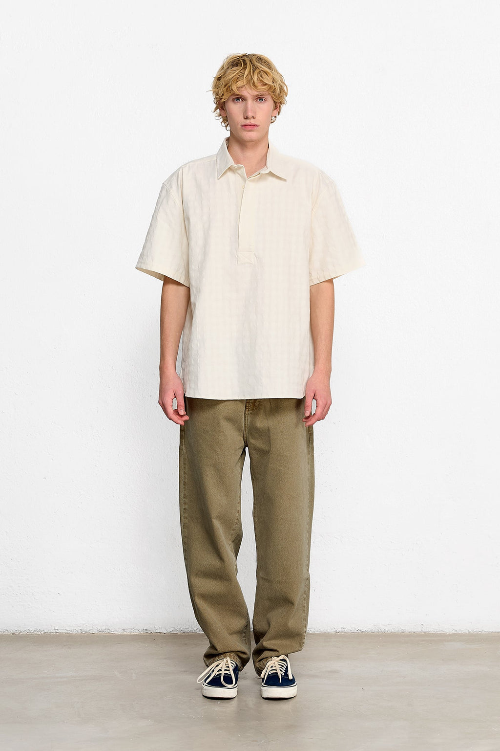 Giorgos Short Sleeve Shirt Off White