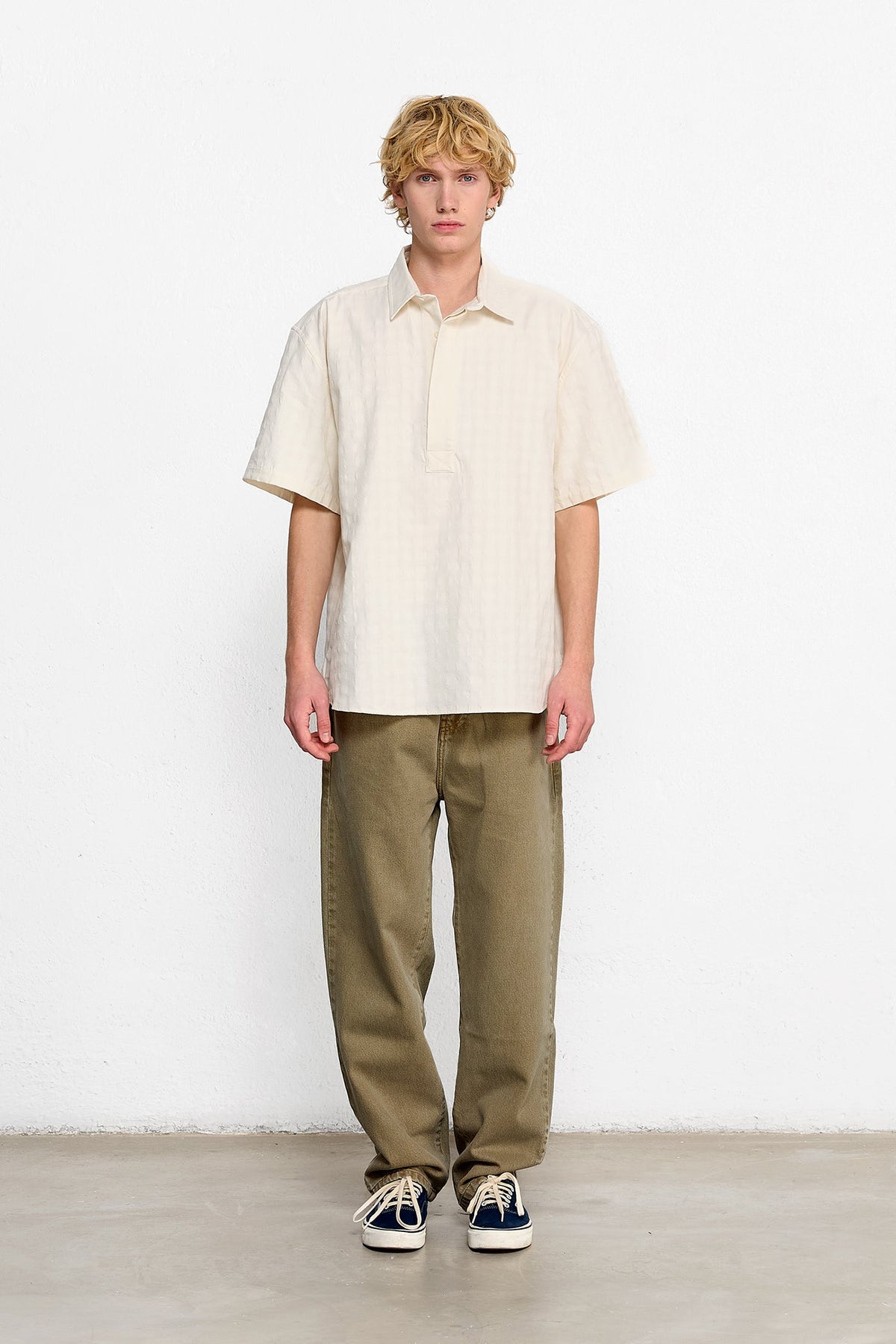 Giorgos Short Sleeve Shirt Off White