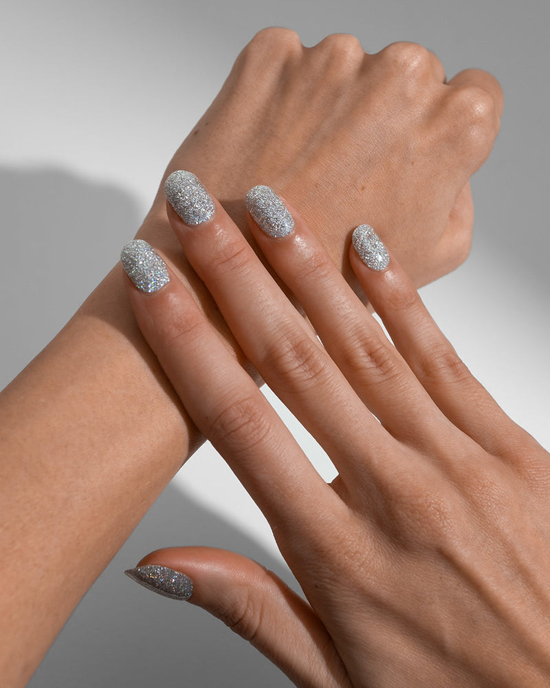 Glittery Silver UV