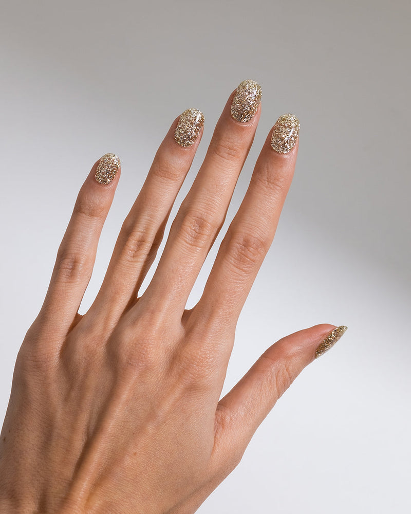 Glittery Gold UV