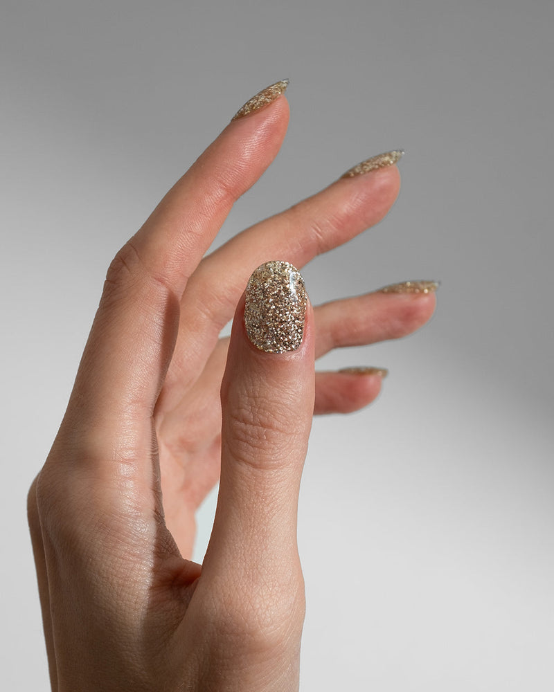 Glittery Gold UV