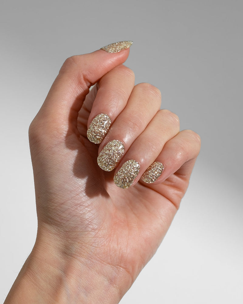 Glittery Gold UV