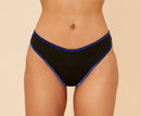 Culotte Gloria noir bleu face Sisters Republic
