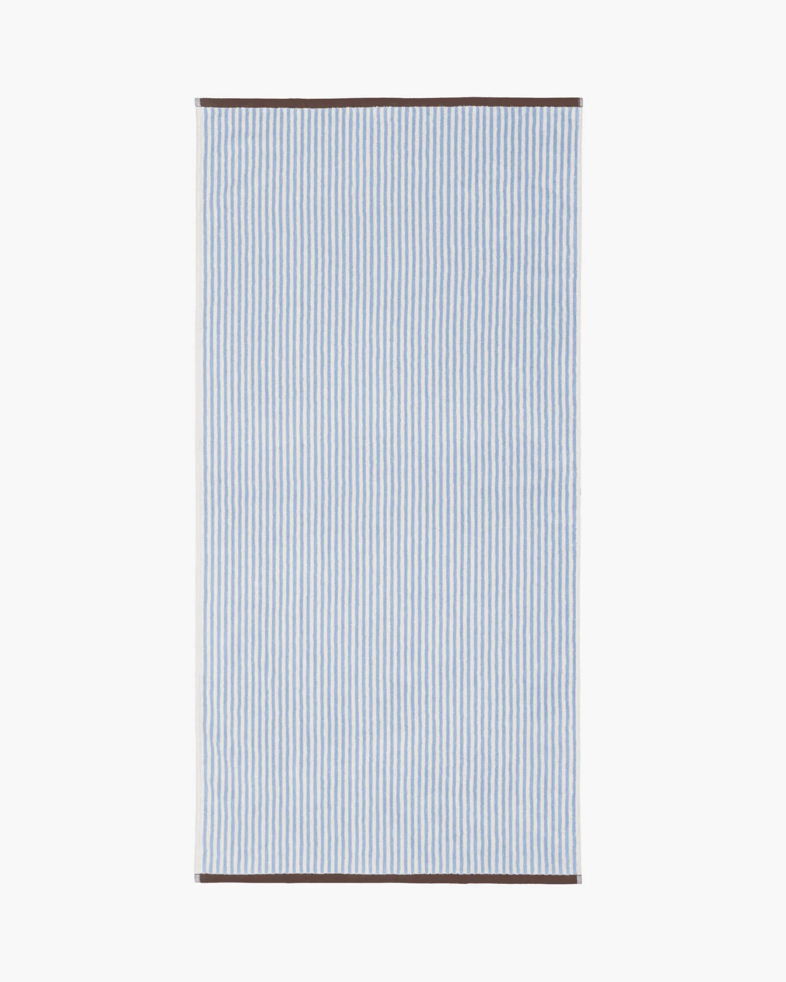 Serviette De Bain Gobo - Baby Blue / Rayures Étroites
