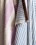 Serviette De Bain Gobo - Baby Blue / Rayures Étroites