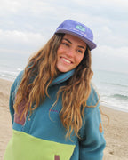 Casquette En Velours Côtelé - Logo Vert