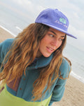 Casquette En Velours Côtelé - Logo Vert