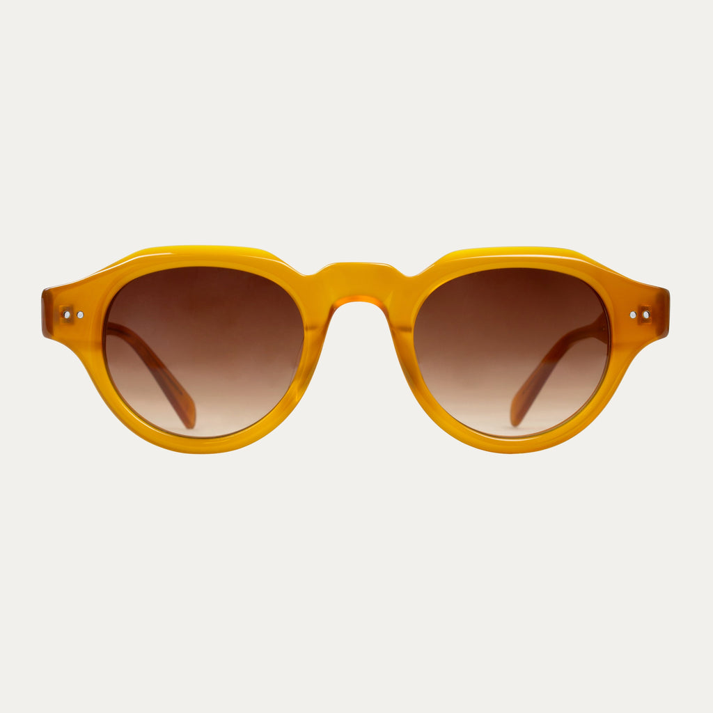 Lunettes De Soleil Grace.B - Orange - Mixte