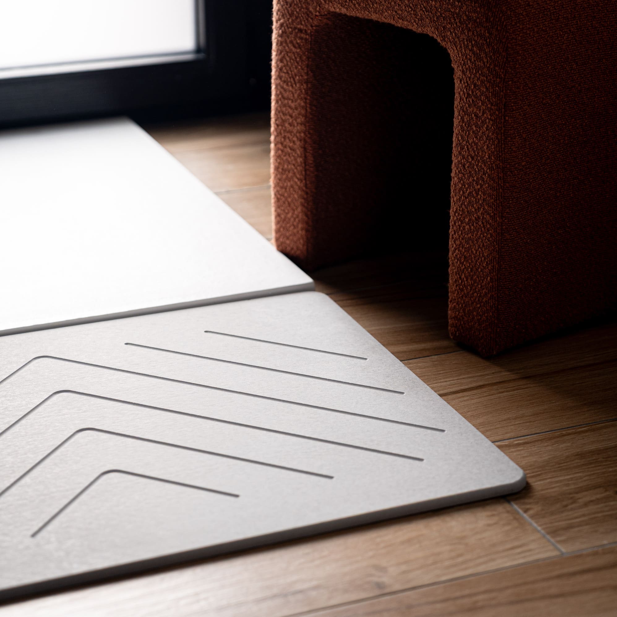 Tapis De Bain En Pierre De Diatomite - Grand Format - 3 Coloris