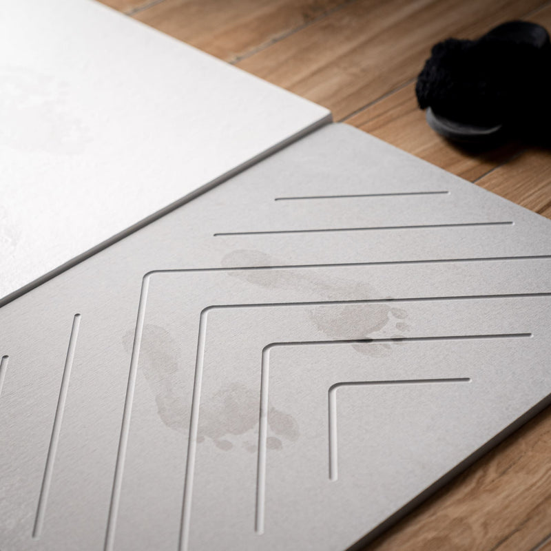 Tapis De Bain En Pierre De Diatomite - Grand Format - 3 Coloris