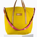 Cabas Grand Ruban Coton Daliha Mimosa